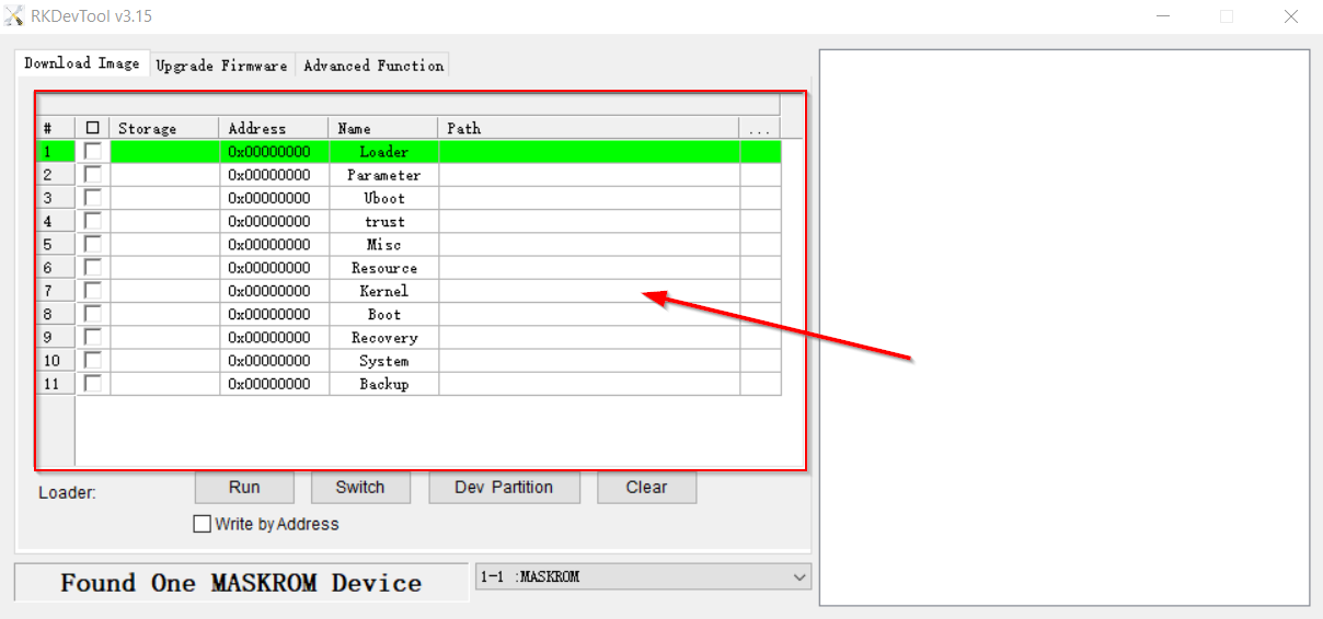 Clic droit RKDevTool